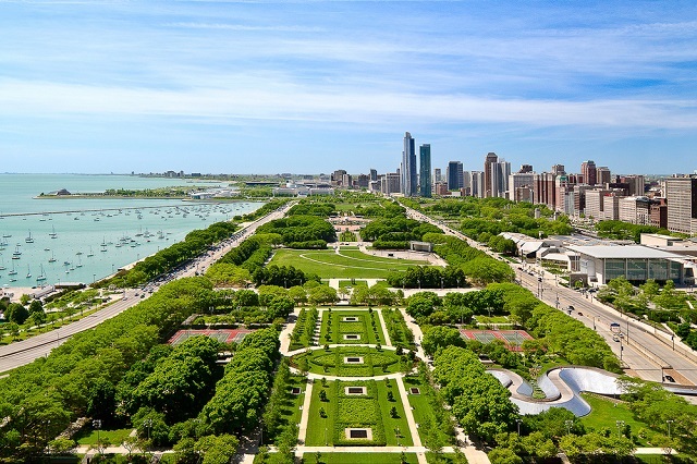 Top những công viên hút khách nhất ở Chicago